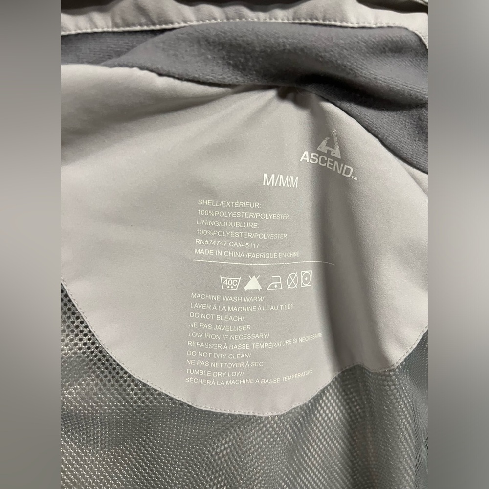 Ascend Outdoor Jacket Medium Gray - image 2